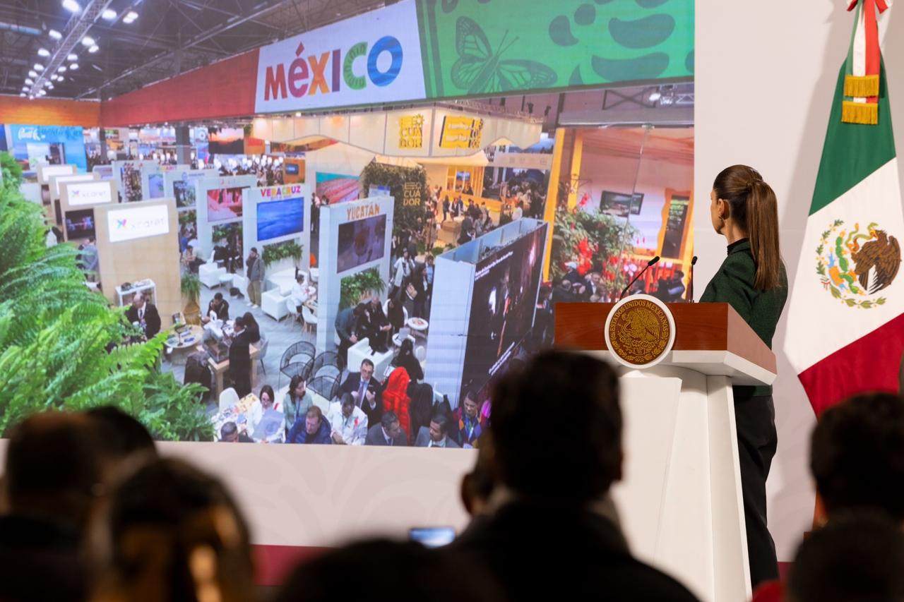 Gobierno de México presenta avances en promoción del turismo, Tren Naya y Mexicana de Aviación